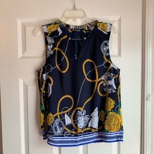 New York & Company Blouse Size L